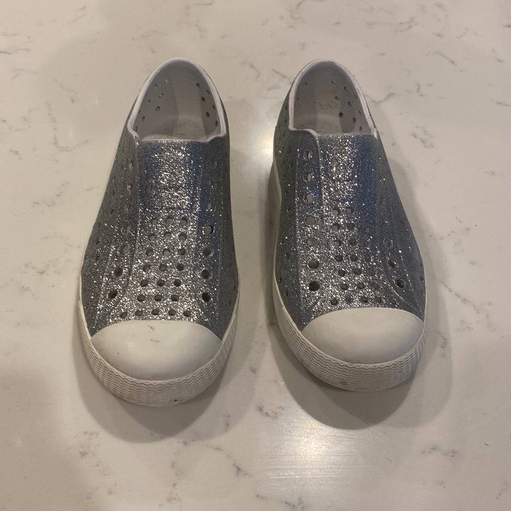 Silver native shoes